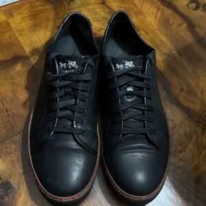 COACH York Leather Low Top Sneakers 9.5
